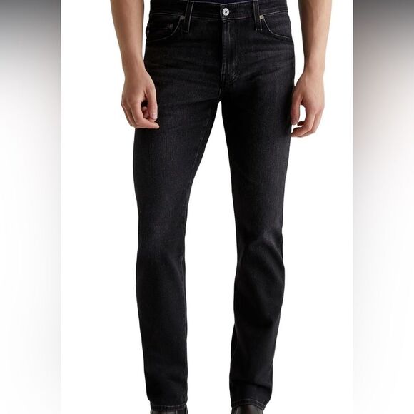 AG Tellis Modern Slim Men's Black Jeans Size 34x34